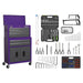 Topchest & Rollcab Combination 6 Drawer with 170pc Tool Kit - Purple/Grey Sealey - Town Tools