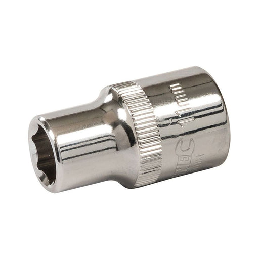 Silverline Socket 1/2" Drive 6pt Metric 11mm Silverline - Town Tools 