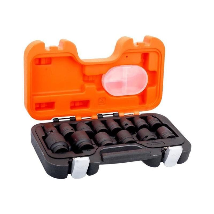 Bahco D/S14 1/2in Drive Impact Socket Set, 14 Piece Bahco - Town Tools