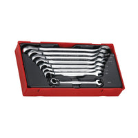 Teng Tools Ratcheting Combination Spanner Set R AF TT1 8 Pieces