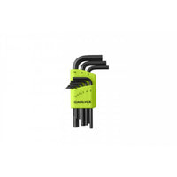 Carlyle Tools 9 Pc Short Hex Key Set Metric