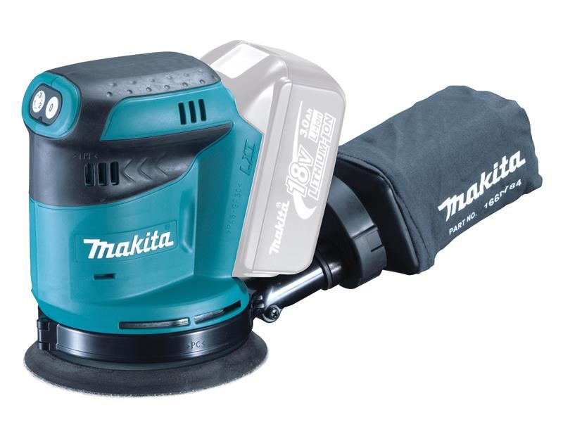 Makita DBO180Z 125mm Random Orbital Sander 18V Bare Unit Makita - Town Tools