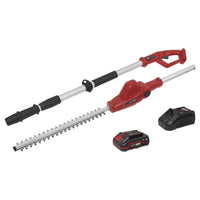 Sealey Cordless Telescopic Hedge Trimmer Kit 20V 2Ah SV20 Series CP20VTP01