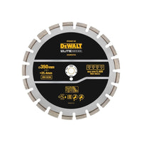 Dewalt Power Tools ELITE SERIES™ Asphalt Diamond Segmented Wheel 350 x 25.4mm