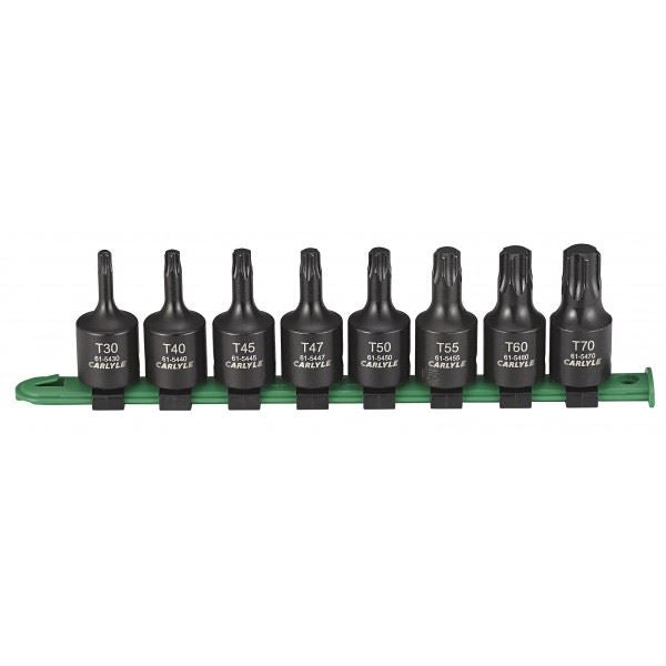 Carlyle Tools Socket Set - Internal Star - 1/2In. Dr