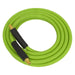 Sealey High-Visibility Hybrid Air Hose with 1/4"BSP Unions 10m x 8mm AHHC10G Sealey - Town Tools 