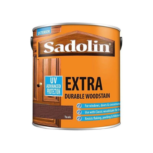 Sadolin Extra Durable Woodstain Teak 2.5 litre Sadolin - Town Tools