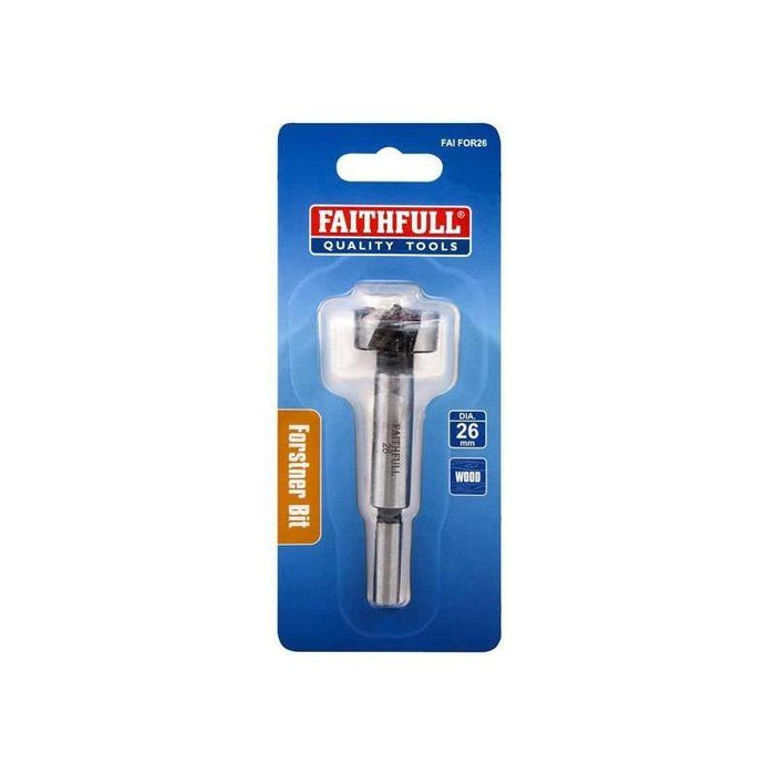 Faithfull Forstner Bit 26mm Faithfull - Town Tools