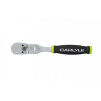 Carlyle Tools 1/4Dr Ratchet Stubby Comfort Grip