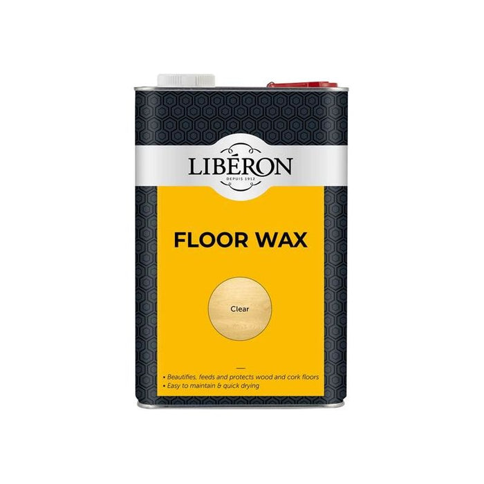 Liberon Floor Wax Clear 5 litre Liberon - Town Tools