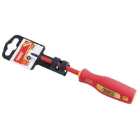Draper Fully Insulated Soft Grip Cross Slot Screwdriver, No.0 x 75mm 46527