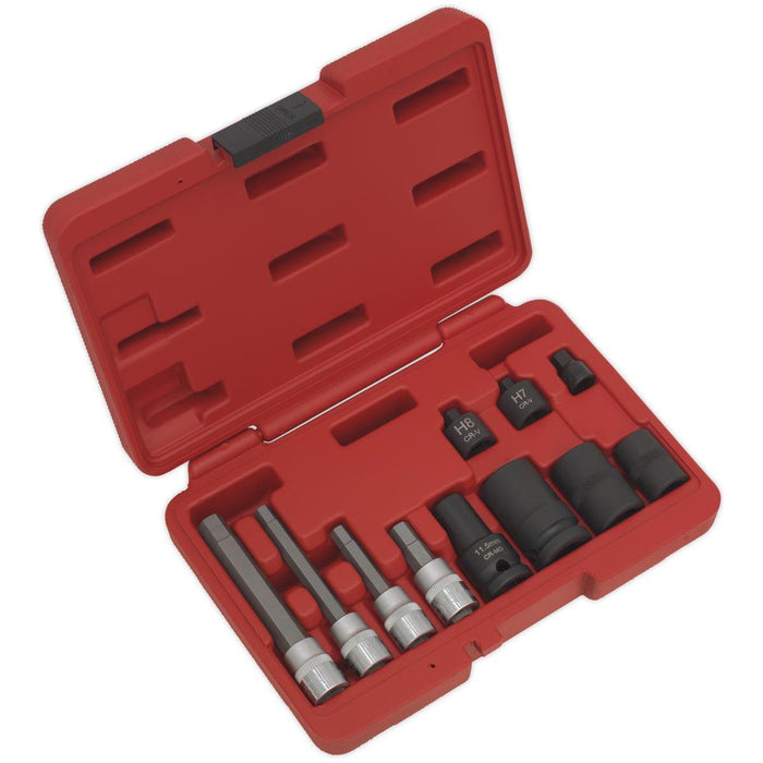 Sealey Brake Caliper Socket Set 11pc VS0465 Sealey - Town Tools 