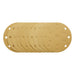 Gold Sanding Discs with Hook & Loop, 150mm, 180 Grit, 15 Dust Extraction Holes (Pack of 10) Draper - Town Tools