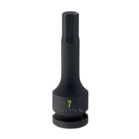 Carlyle Tools 3/8Dr 7mm Hex 60mm Long Impact Socket