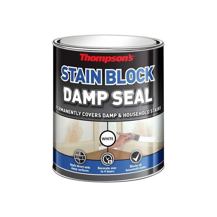 Ronseal Thompson's Stain Block Damp Seal 2.5 litre Ronseal - Town Tools