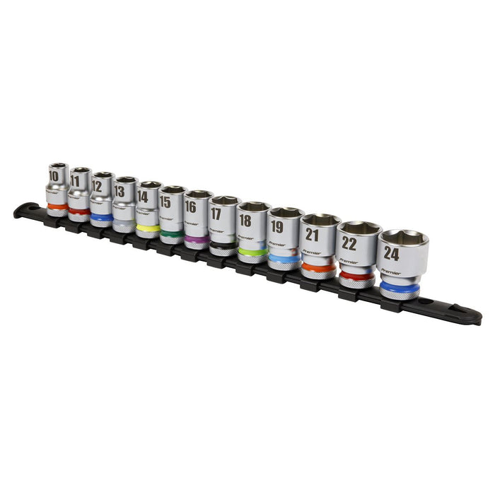Sealey Premier Platinum Premier Platimum Socket Set 1/2"Sq Drive 13pc AK2661 Sealey Premier Platinum - Town Tools 