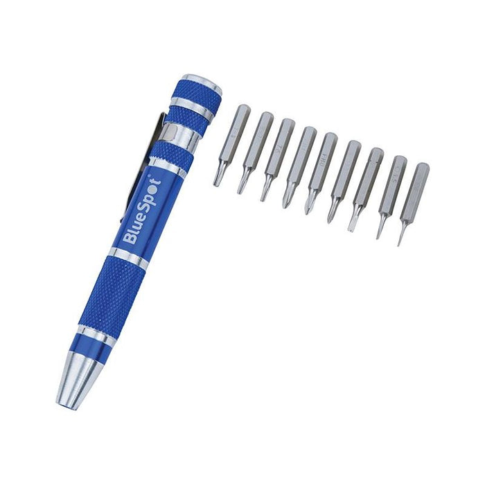 Bluespot Tools 9-in-1 Screwdriver Bit Set BlueSpot Tools - Town Tools