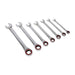 Sealey Ratchet Combination Spanner Set 7pc Metric Platinum Series AK63941 Sealey - Town Tools 