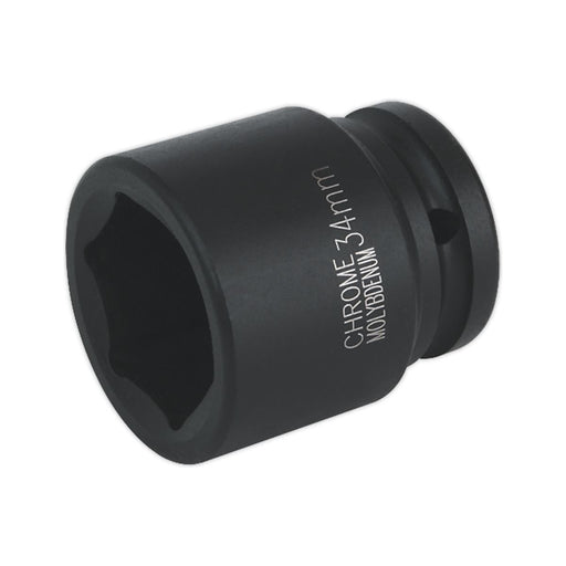 Sealey Impact Socket 34mm 3/4"Sq Drive IS3434 Sealey - Town Tools 