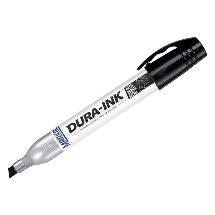 Markal DURA-INK® 25 Ink Felt Tip Marker Black (Card 2) Markal - Town Tools