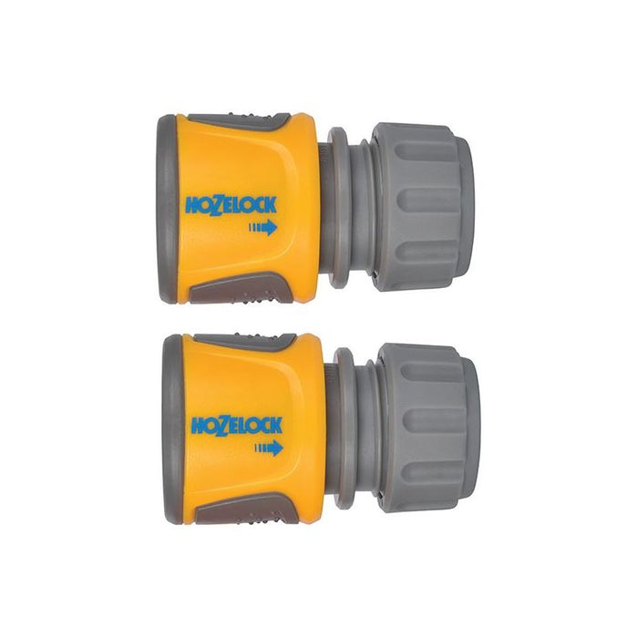 Hozelock 2070 Soft Touch Hose End Connector (Pack 2) Hozelock - Town Tools