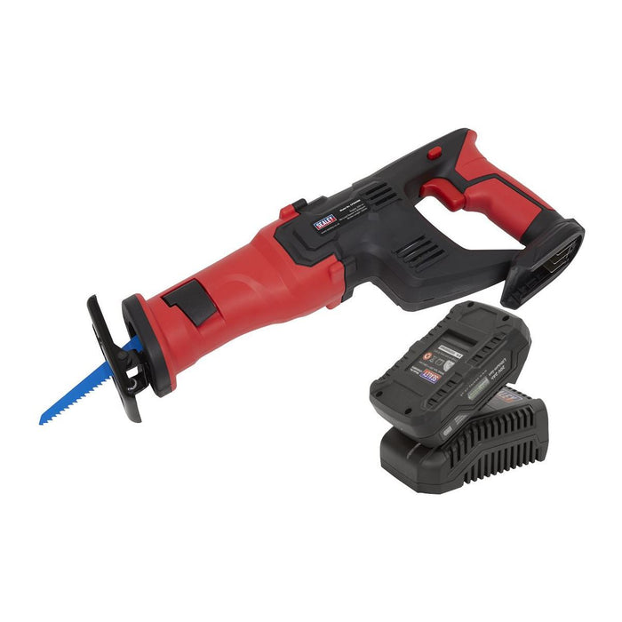 Sealey Cordless Reciprocating Saw Kit 20V 2Ah SV20 Series CP20VRSKIT1 Sealey - Town Tools 