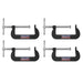 Sealey Junior C-Clamp Set 76mm x 35mm 4pc GCC02 Sealey - Town Tools 