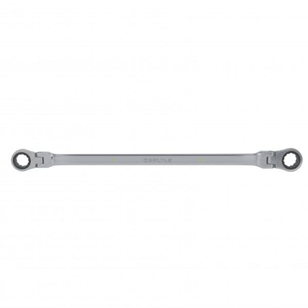 Carlyle Tools 12 Pt 16mm X 18mm 72 Tooth Extended Box Ratcheting Flex