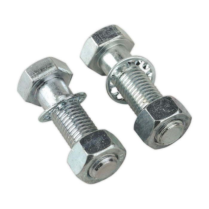 Sealey Tow-Ball Bolts & Nuts M16 x 55mm Pack of 2 TB27 Sealey - Town Tools 