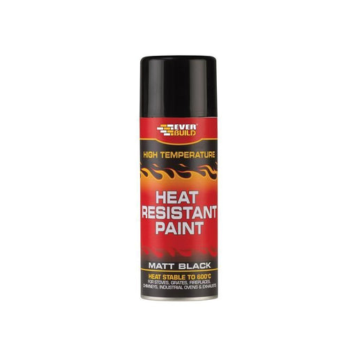 Everbuild Sika Heat Resistant Paint Aerosol 400ml Everbuild Sika - Town Tools