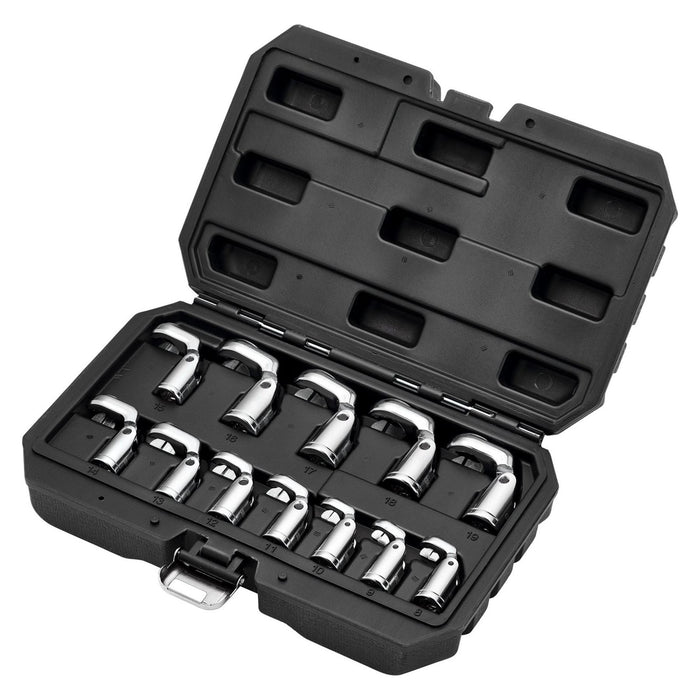 Draper Flexible Crowfoot Socket Wrench Set, 3/8" Sq. Dr. (12 Piece) Draper - Town Tools