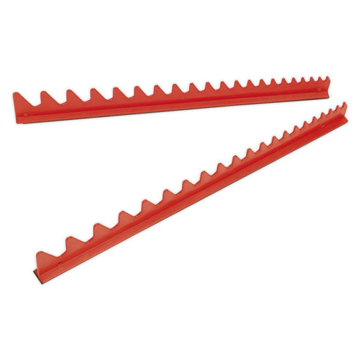 Sealey Sharks Teeth Spanner Rack Magnetic 2pc WR02 Sealey - Town Tools 