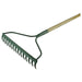 Faithfull Countryman Garden Rake 14 Flat Tines Faithfull - Town Tools