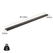 Draper BUNKER Modular Side Wall Double Bracket - MS400-WBL