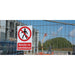 Draper No Admittance' Prohibition Sign, 200 x 300mm 72203 Draper - Town Tools 