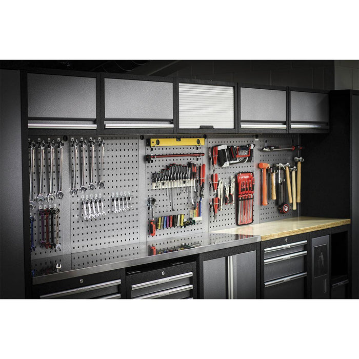 Superline Pro Superline PRO Storage System with Wood Worktop 4.9m APMSSTACK01W Superline Pro - Town Tools 