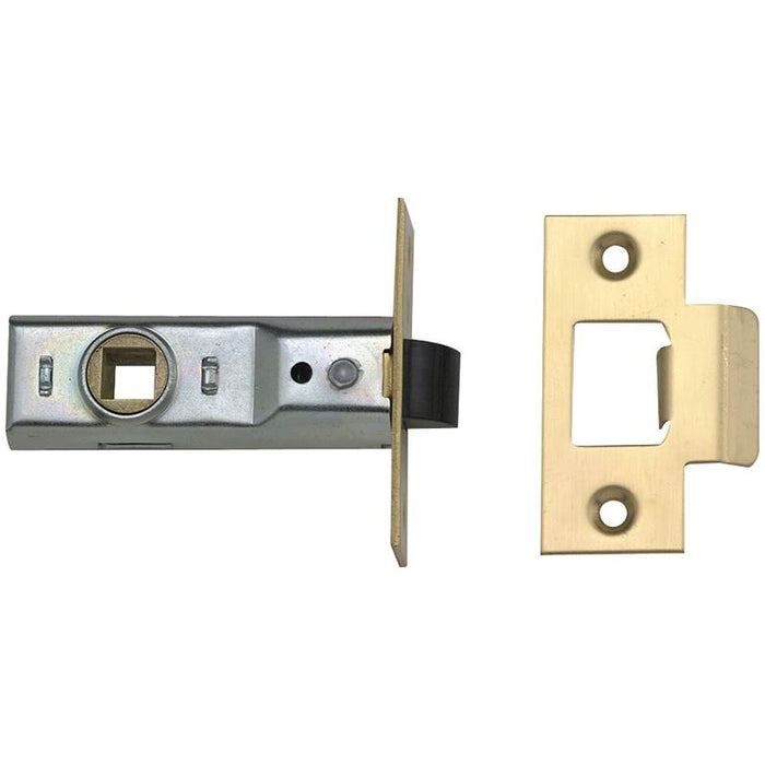 Yale Locks M888 Tubular Mortice Latch 76mm 3in Polished Brass Pack of 1 Yale Locks - Town Tools