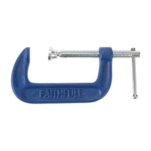 Faithfull Medium-Duty G-Clamp 50mm (2in) Faithfull - Town Tools