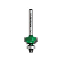Trend C074 x 1/4 TC Round Over Two Flute Cutter 3.2 x 9.5mm