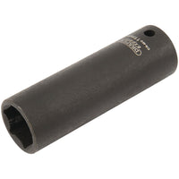 Draper Expert HI-TORQ 6 Point Deep Impact Socket, 1/4" Sq. Dr., 11mm