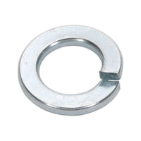 Sealey Spring Washer DIN 127B M10 Zinc Pack of 50 SWM10