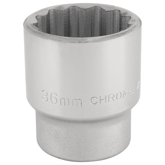 Draper 12 Point Socket, 3/4" Sq. Dr., 36mm 16701 Draper - Town Tools 