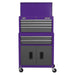 Sealey Topchest & Rollcab Combination 6 Drawer with Ball-Bearing Slides Purple/G Sealey - Town Tools 