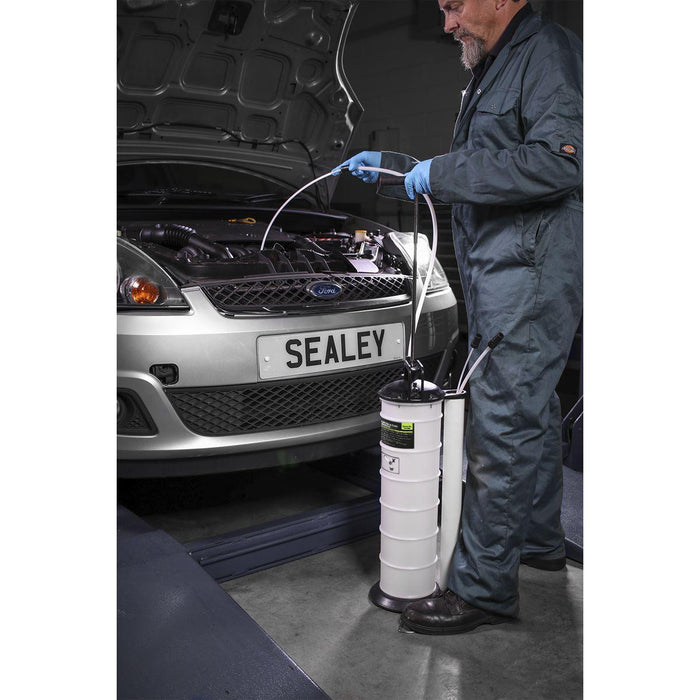 Sealey Vacuum Oil & Fluid Extractor Manual 6.5L S01169 Sealey - Town Tools 