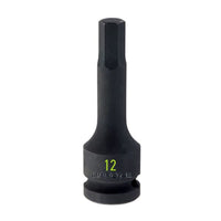 Carlyle Tools 3/8Dr 12mm Hex 60mm Long Impact Socket