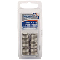 Draper Metric Thread Insert Refill, M12 x 1.75 (Pack of 6) 21711