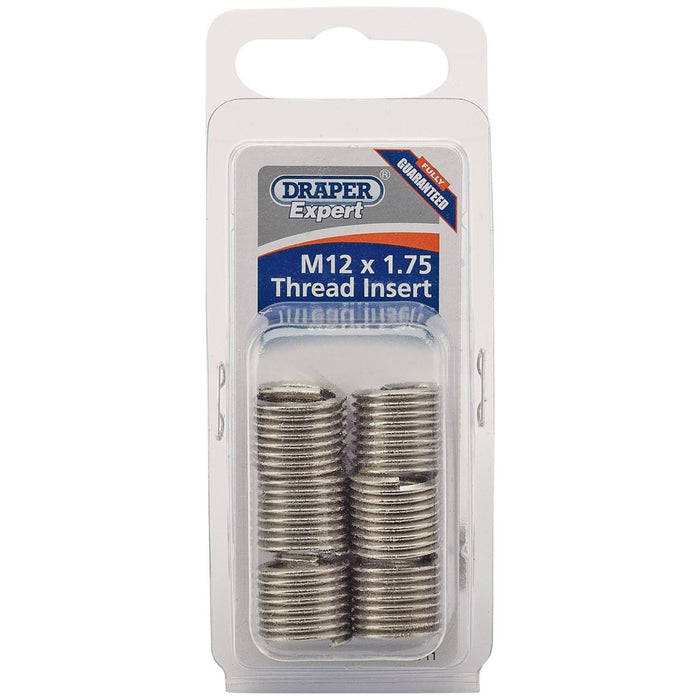 Draper Metric Thread Insert Refill, M12 x 1.75 (Pack of 6) 21711 Draper - Town Tools 