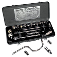 Kamasa Socket Set 1/2"D, 24pc SS4710