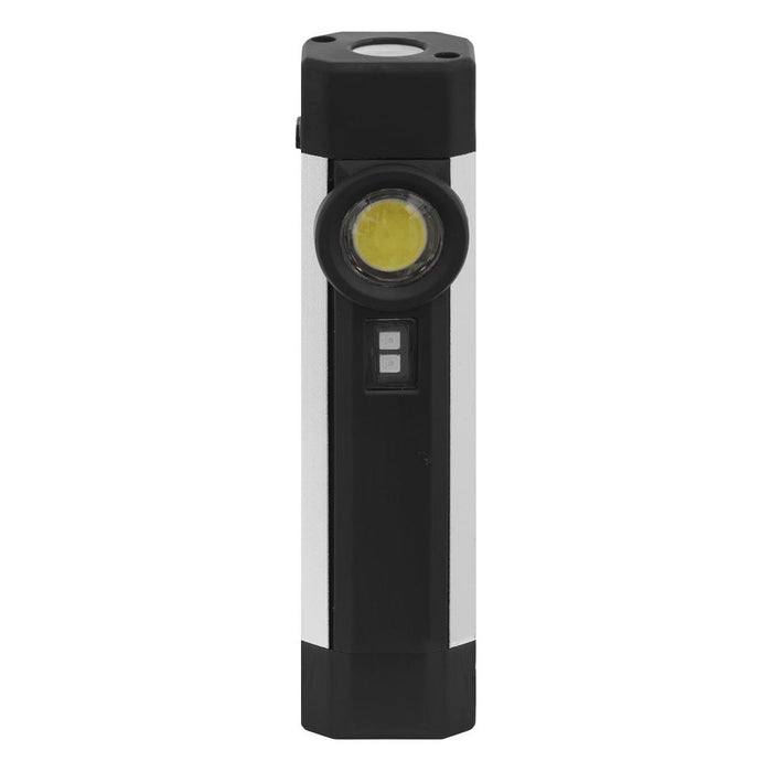 Sealey Rechargeable Aluminium Pocket Light with UV 3W COB & 1 SMD LED LED220UV Sealey - Town Tools 