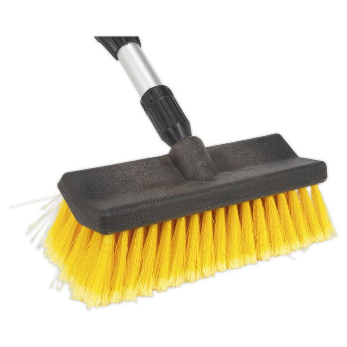 Sealey Large Angled Flo-Thru Brush with 1.7m Telescopic Handle CC50 Sealey - Town Tools 